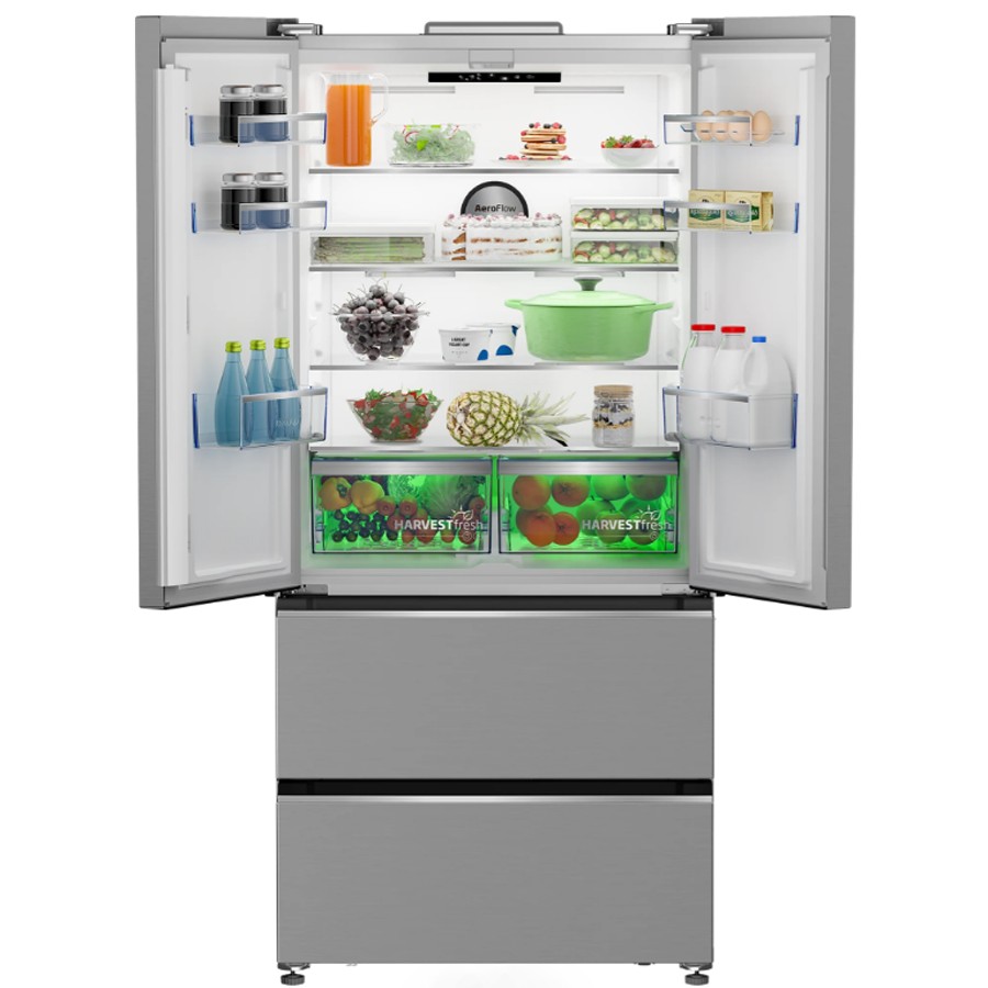 additioanl image for  Beko Fridge/F American Style S/S 510 L 