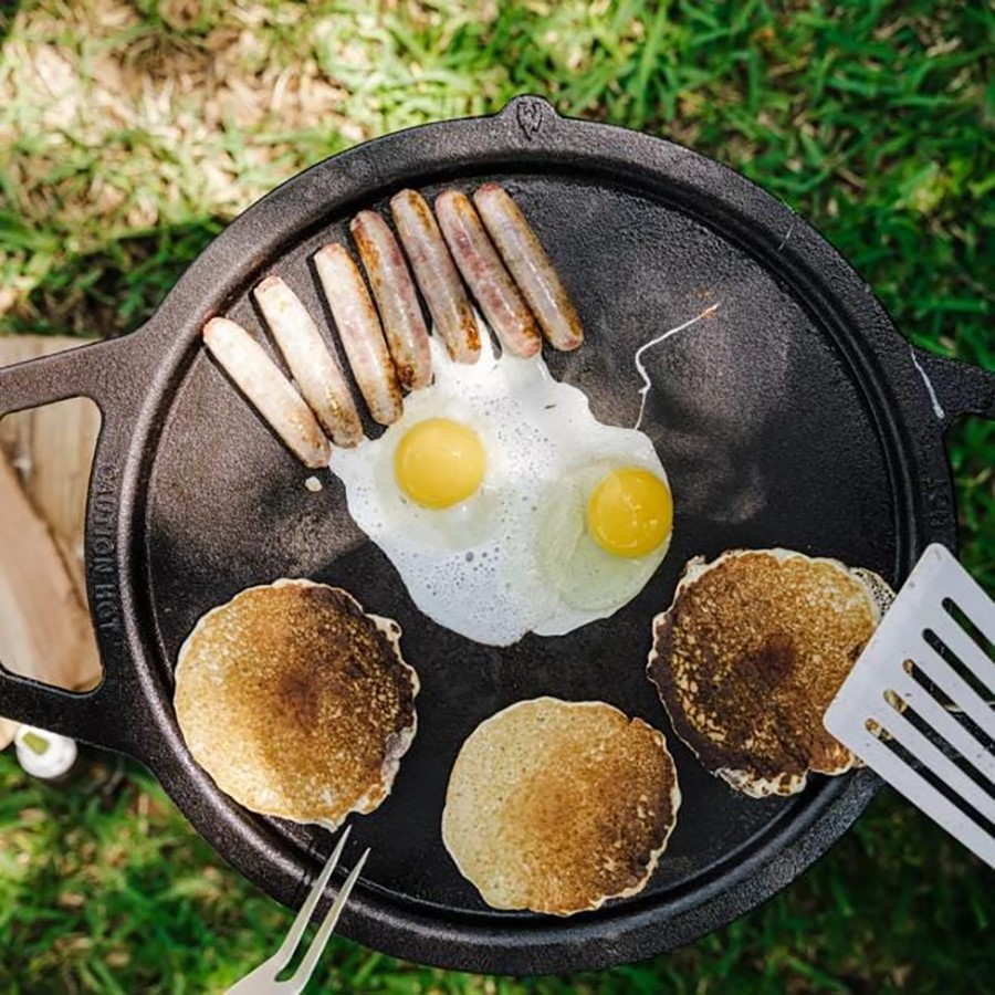 additioanl image for  Solostove Ranger Cast Iron Griddle Top 
