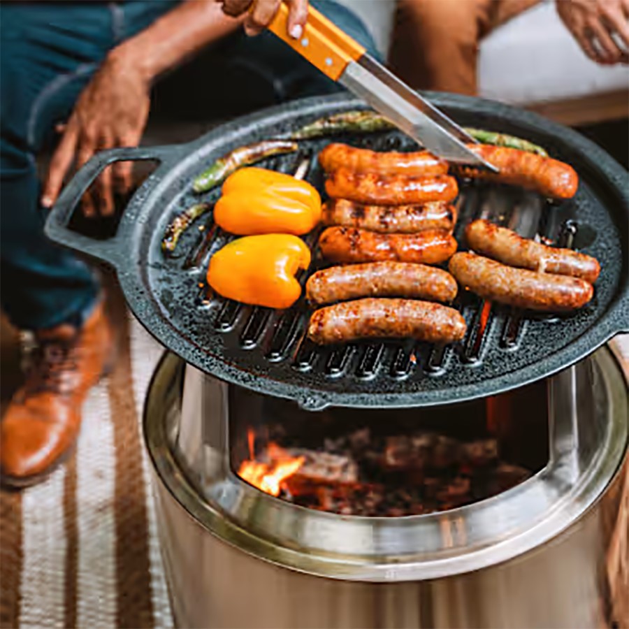 additioanl image for  Solostove Bonfire+Yukon Cast(I)Grill Top 