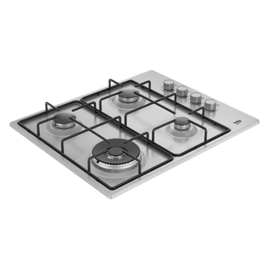 additioanl image for  Beko Hob Gas 4 Burners Inox 60 cm 