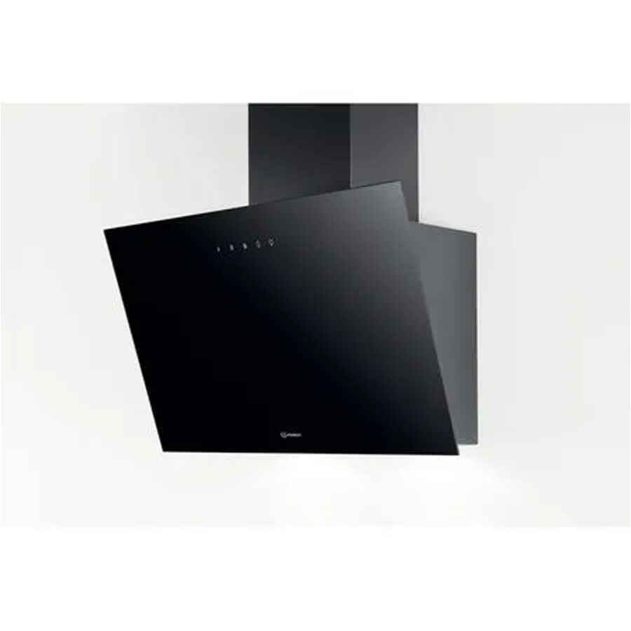 additioanl image for  Indesit Cooker Hood Angled Black 60 cm 