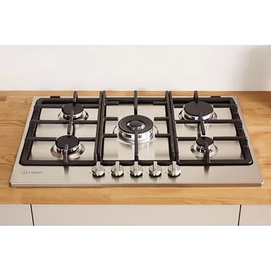 additioanl image for  Indesit Gas Hob 5 Burners Inox 