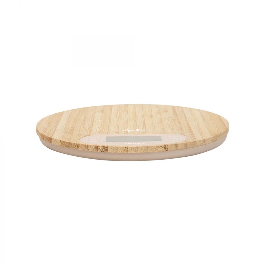 additioanl image for  Jata Kitchen Scale Bamboo Round 
