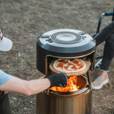 additioanl image for  Pi Fire Pit Pizza Oven System for Yukon 