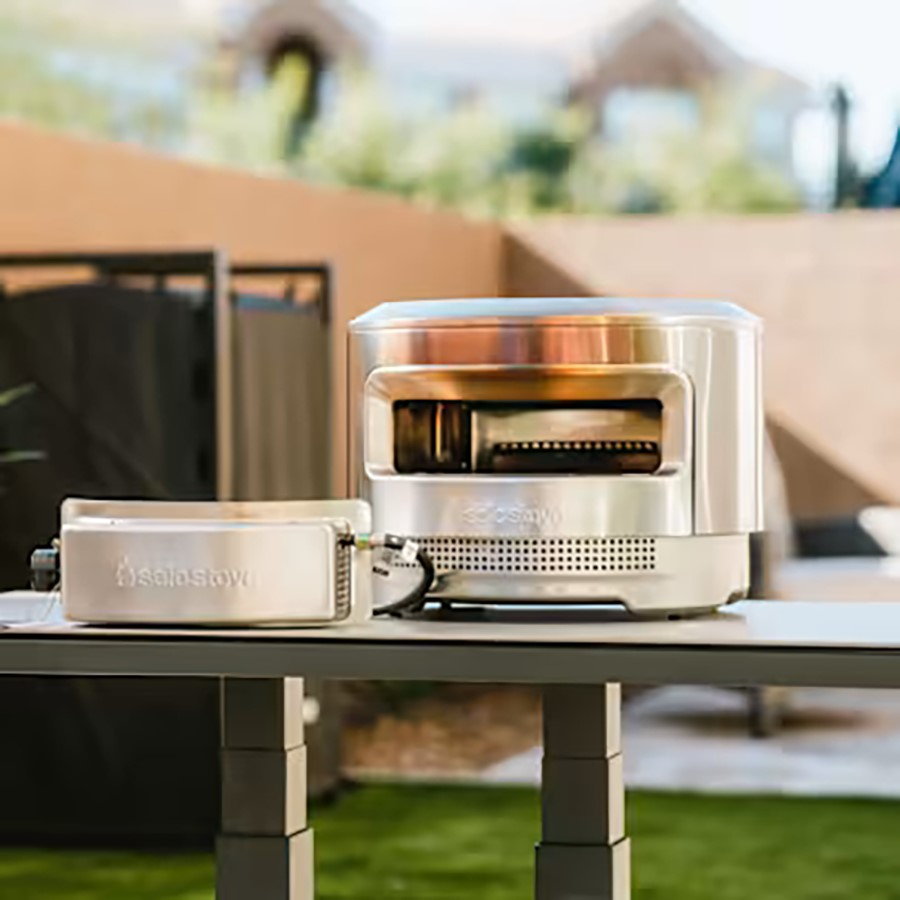 additioanl image for  Solostove Pizza Oven Wood & Gas Burner 