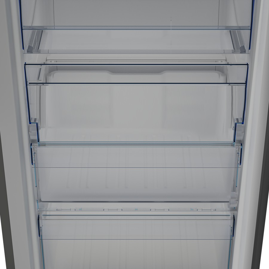 additioanl image for  Beko Freezer 7 Drawers No Frost Mah/Grey 