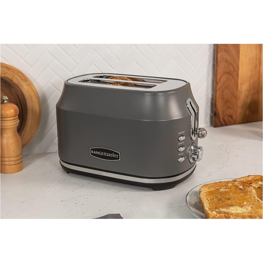 additioanl image for  Rangemaster Classic Toaster 2 Slice Grey 