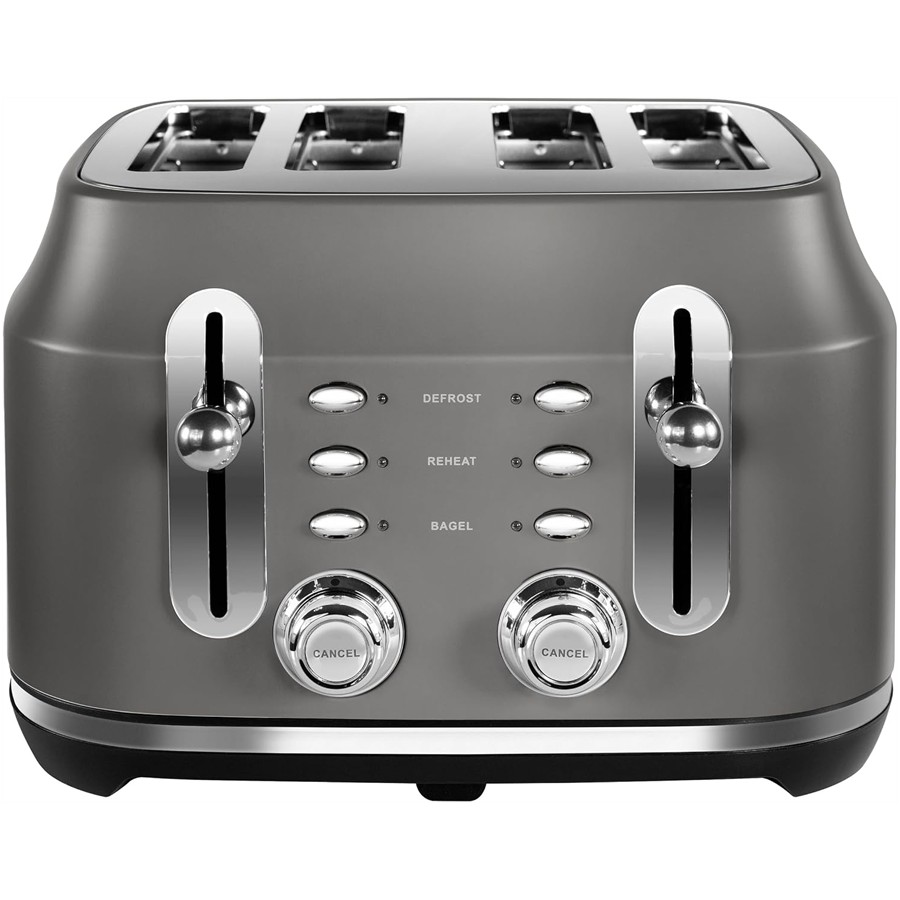 additioanl image for  Rangemaster Classic Toaster 4 Slice Grey 
