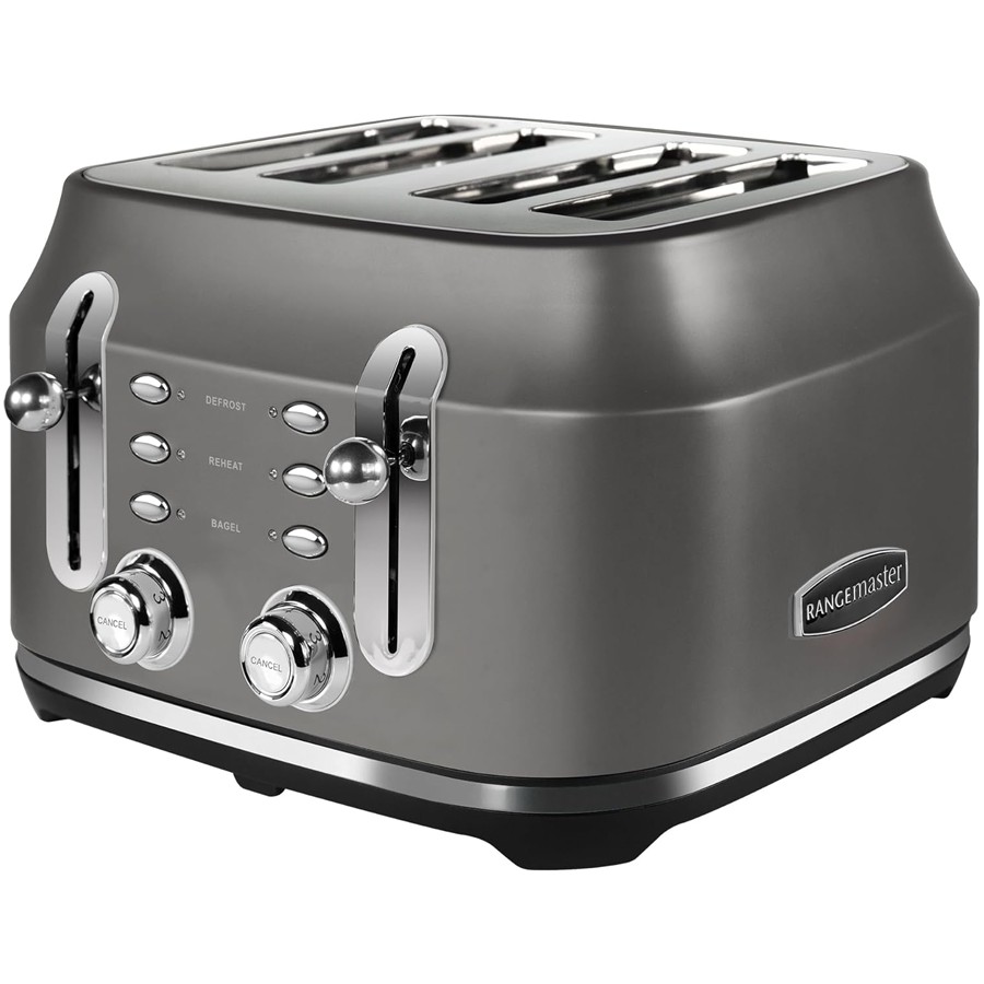 additioanl image for  Rangemaster Classic Toaster 4 Slice Grey 