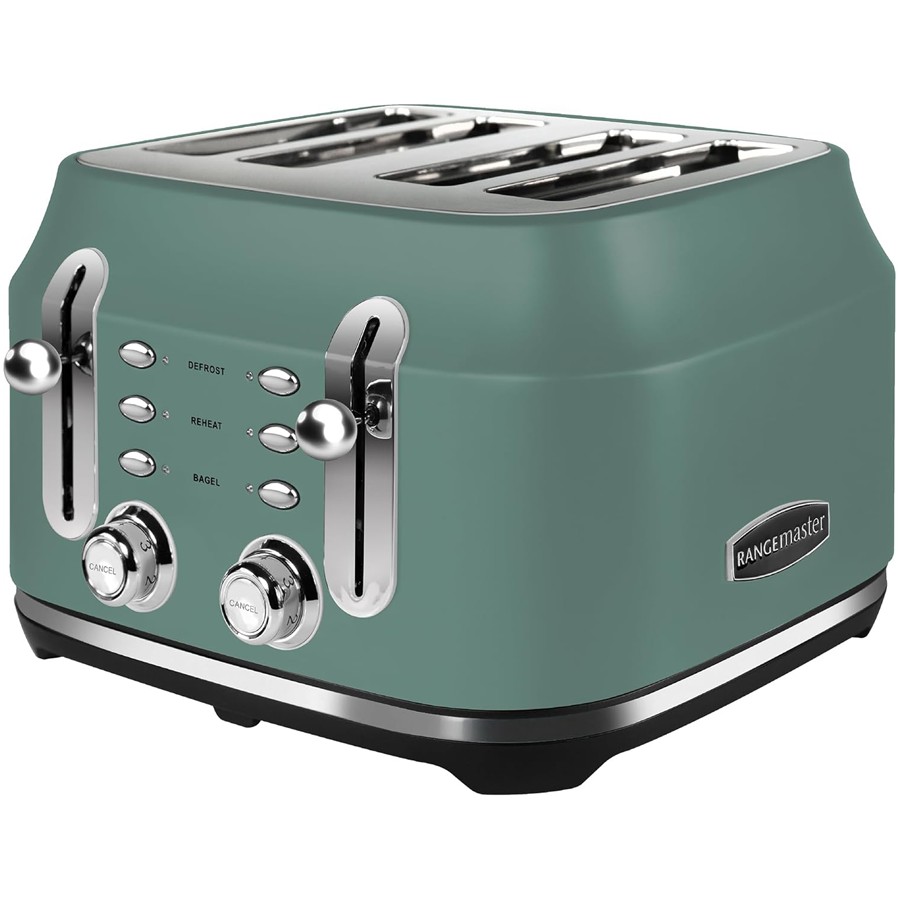 additioanl image for  Rangemaster Classic Toaster 4Slice M/Grn 