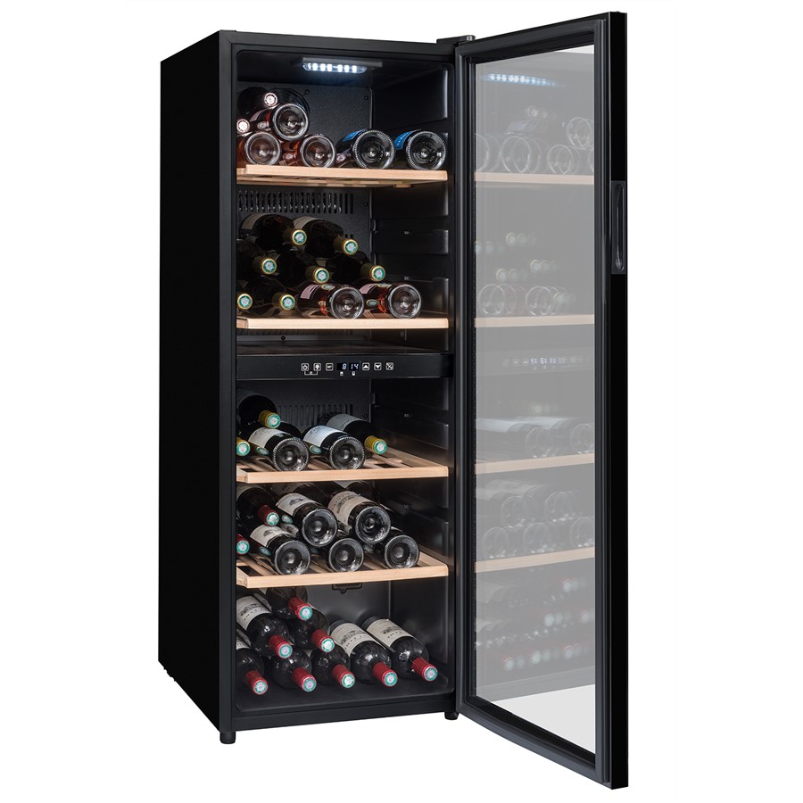 additioanl image for  Sommeliere Wine Cooler 91 Bottles Black 