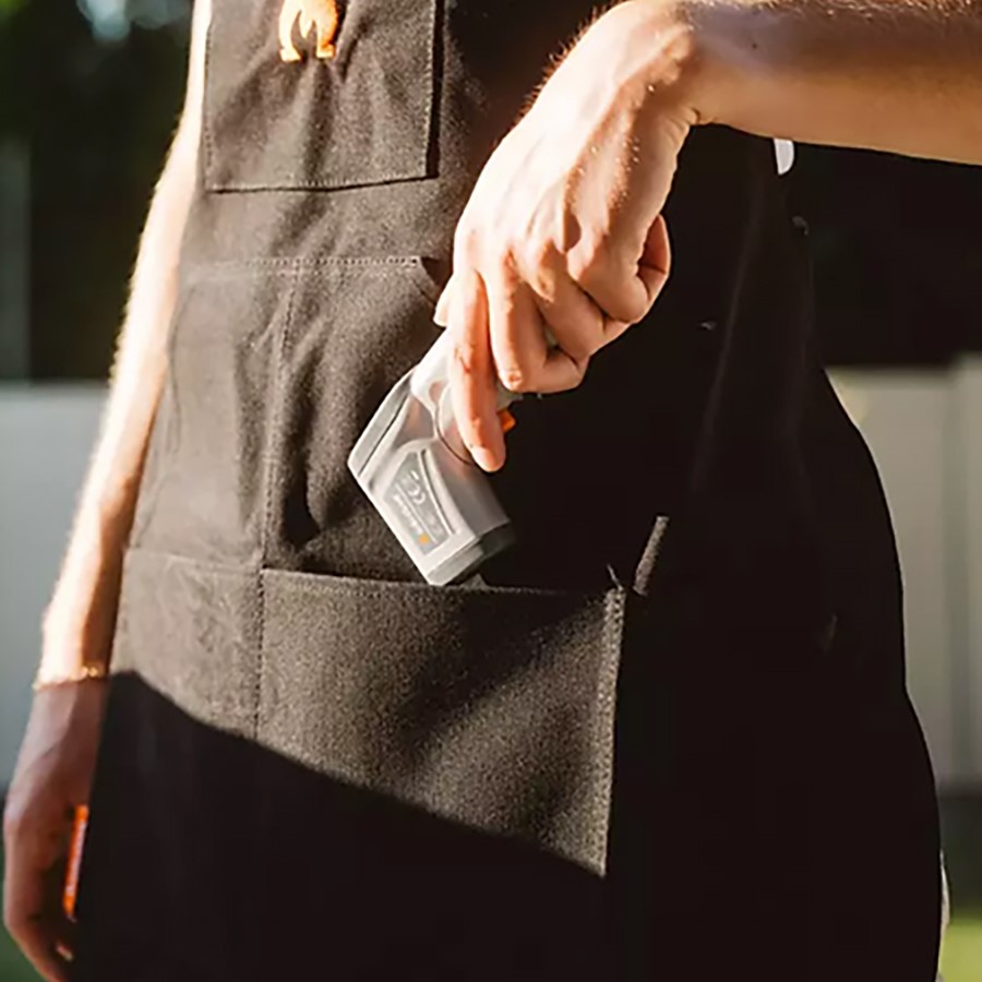 additioanl image for  Solo Stove Black Canvas Apron 