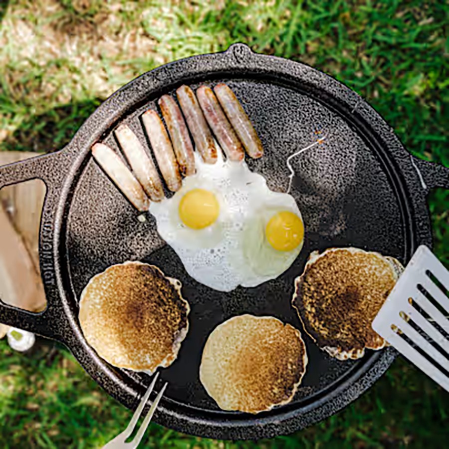additioanl image for  Solostove Ranger Cast Iron Griddle Top 