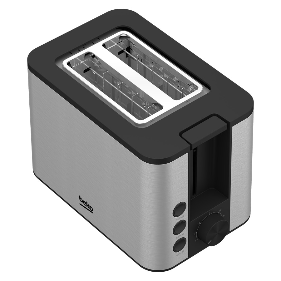 additioanl image for  Beko Toaster 2 Slots Inox & Black 950 W 