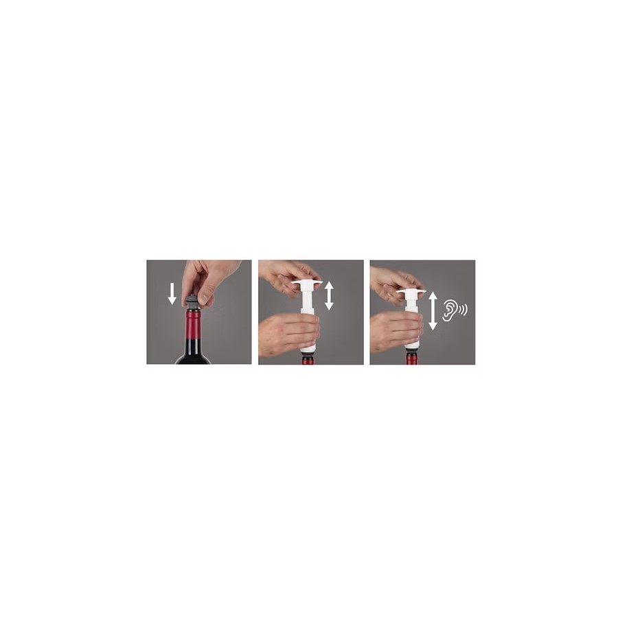additioanl image for  Vacuvin Wine Saver Pump & 2 Stoppers 