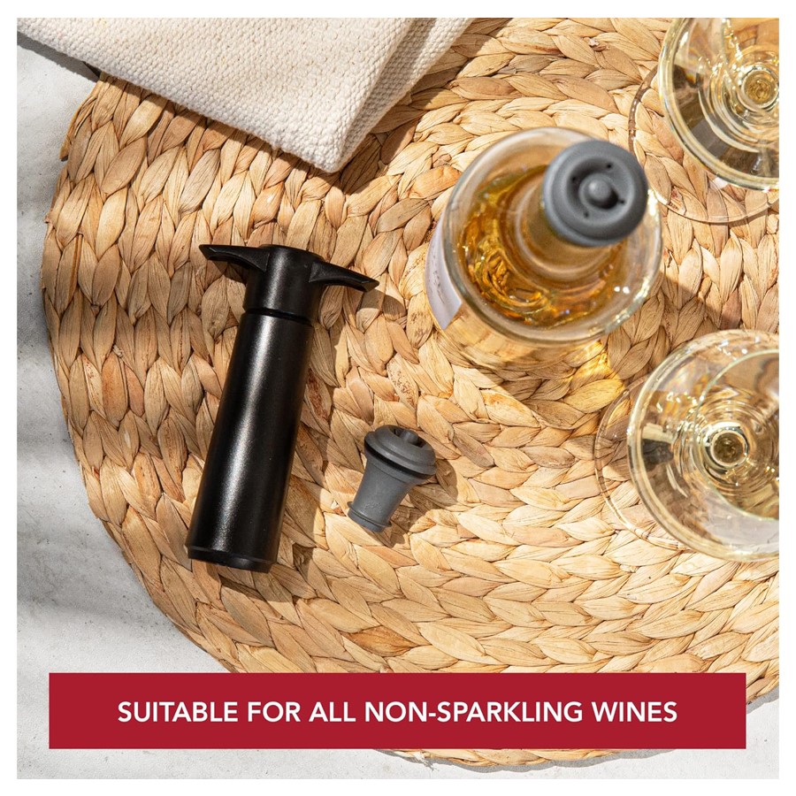 additioanl image for  Vacuvin Wine Saver Pump & 2 Stoppers 