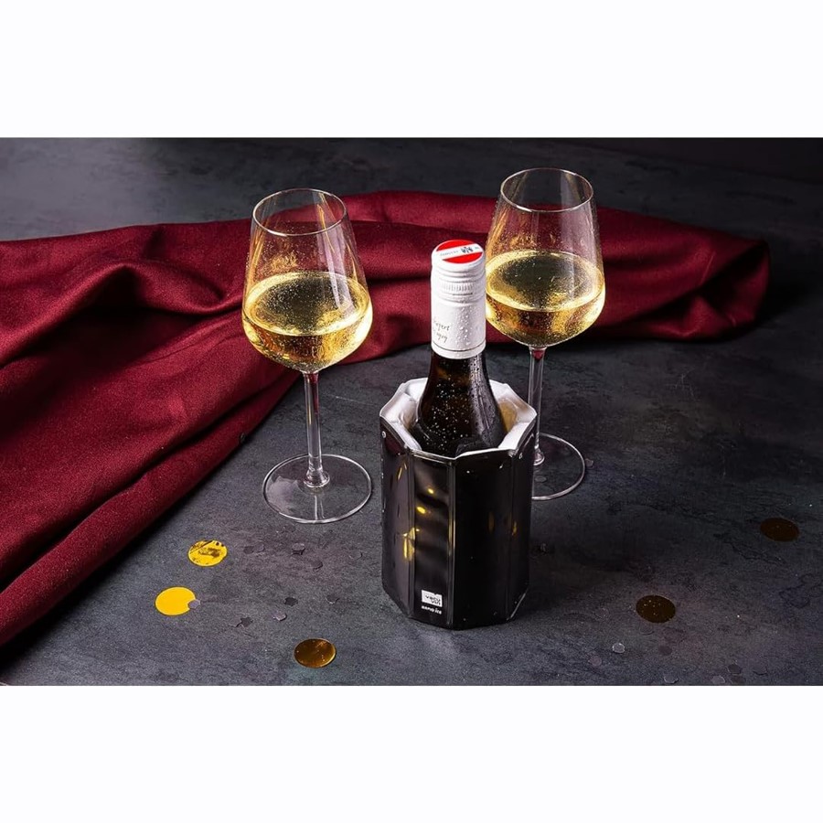 additioanl image for  Vacuvin Beer Mini Cooler Sleeve Black 