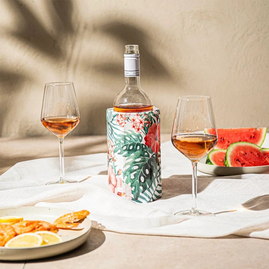 additioanl image for  Vacuvin Wine Cooler Sleeve Botanical 