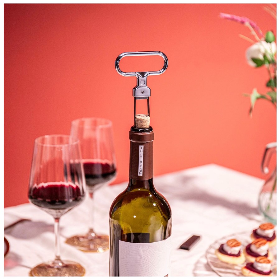 additioanl image for  Vacuvin Cork Puller Card Silver 