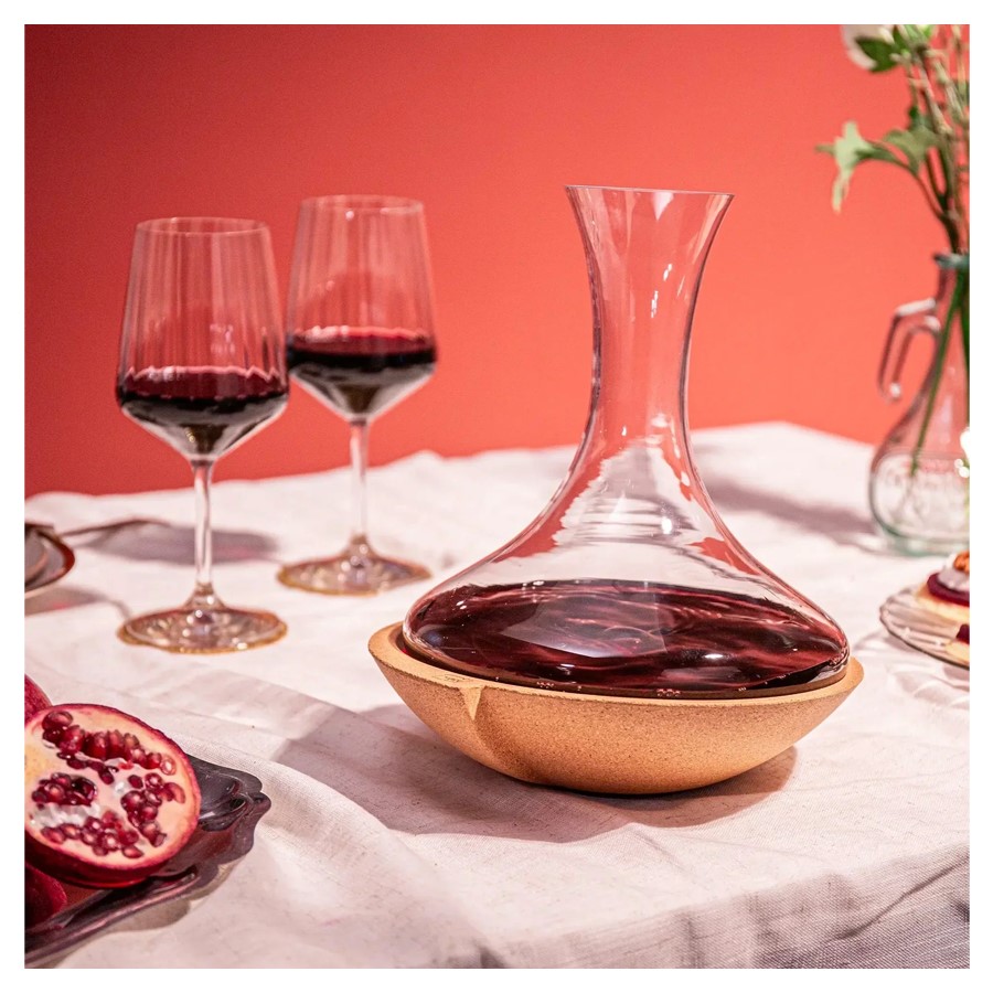 additioanl image for  Vacuvin Swirling Crystal Wine Decanter 