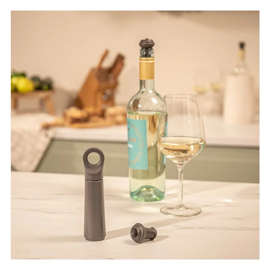 additioanl image for  Vacuvin Wine Saver Loop Graphite, Box 