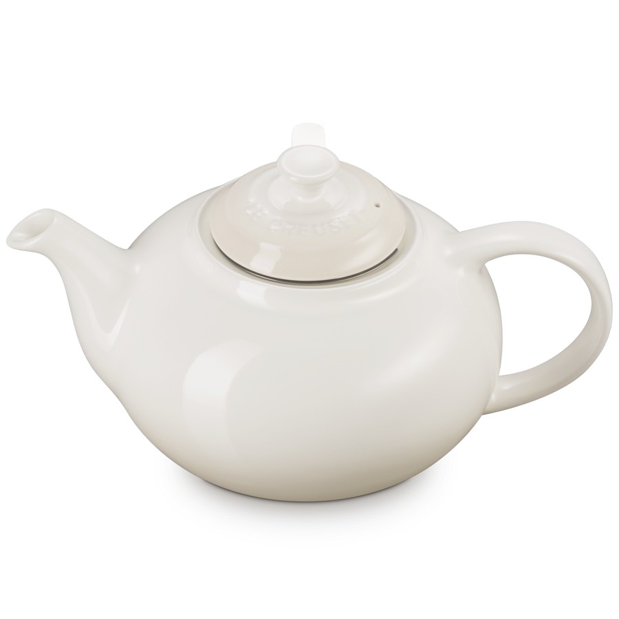 additioanl image for  Le Creuset Teapot +S/S Infuser Meringue 