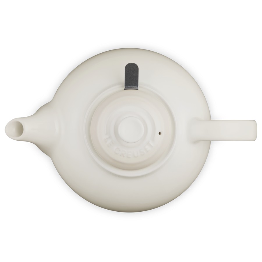 additioanl image for  Le Creuset Teapot +S/S Infuser Meringue 