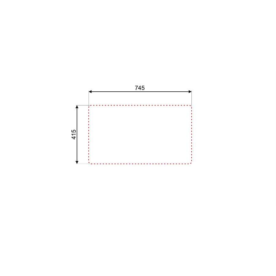 additioanl image for  Asil Sink 1 Bowl Satin 76 x 43.5 cm 