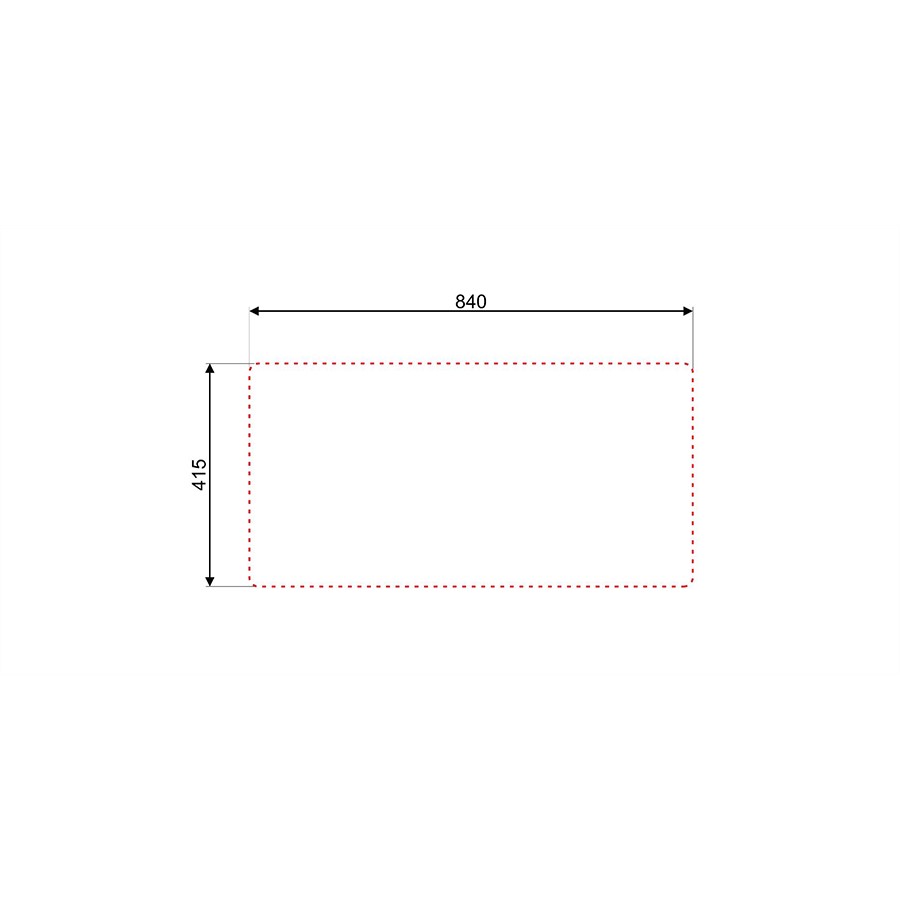 additioanl image for  Asil Sink 1 Bowl S/Steel 86 x 43.5 cm 
