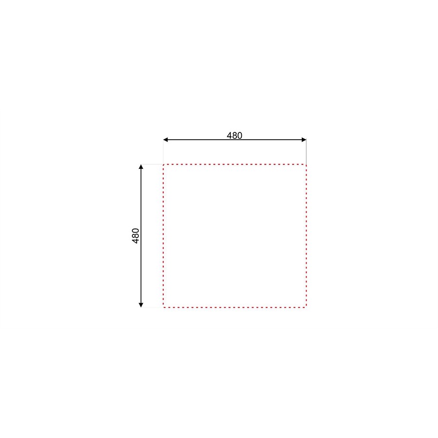 additioanl image for  Asil Sink 1 Bowl Satin Inset 50 x 50 cm 