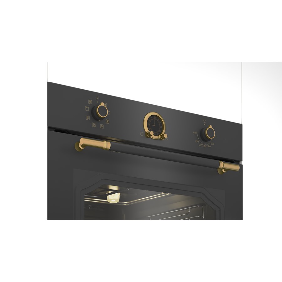 additioanl image for  Beko Oven BuiltIn Rustic Anthracite 72 L 