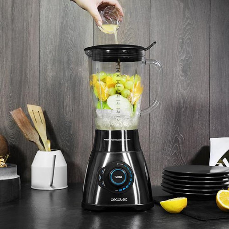 additioanl image for  Cecotec Blender Black Titanium 1800 W 