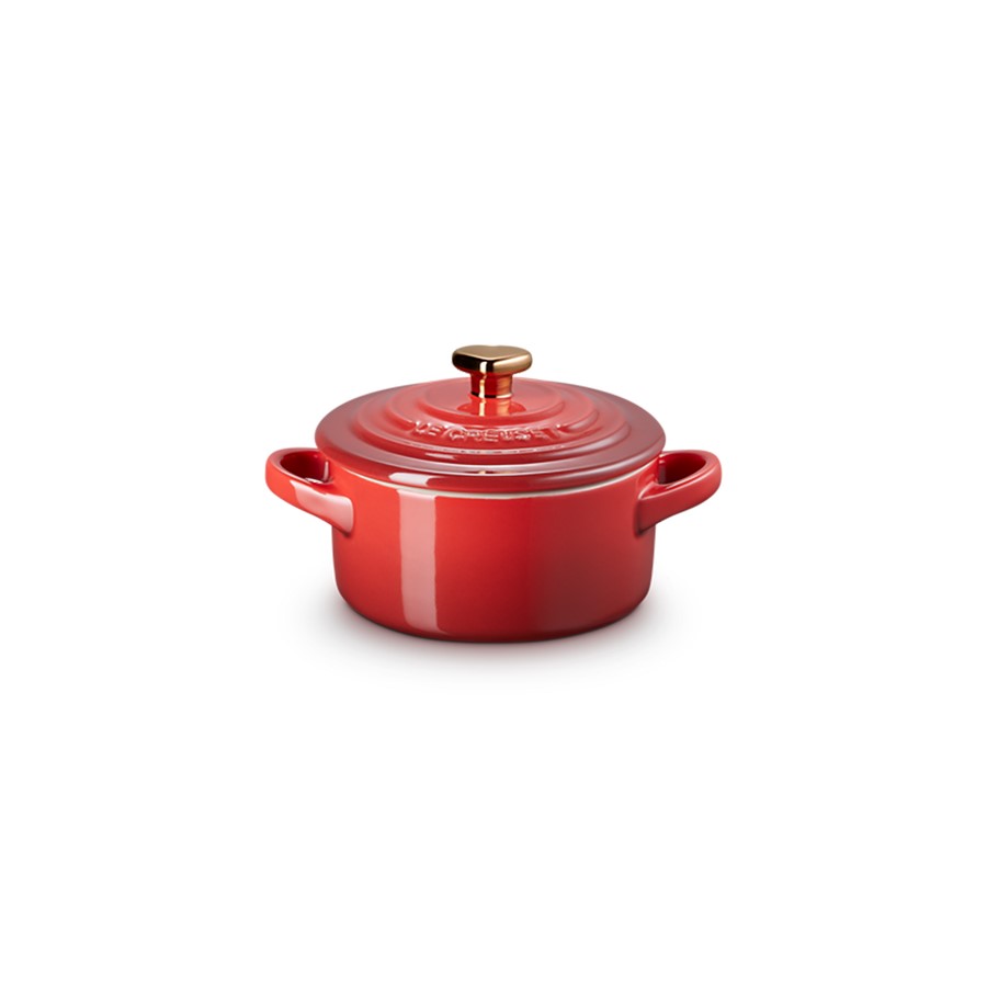 additioanl image for  Le Creuset Round Cocotte Cerise 10 cm 