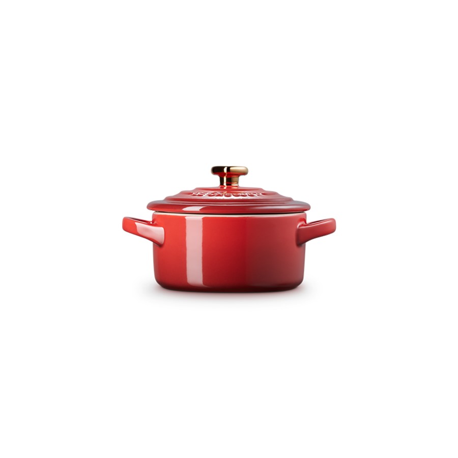 additioanl image for  Le Creuset Round Cocotte Cerise 10 cm 