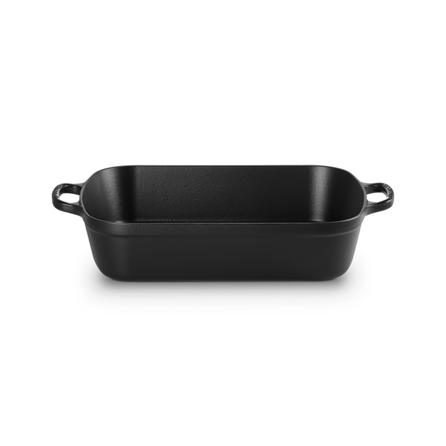 additioanl image for  Le Creuset Cast Iron Rect. Roaster Black 