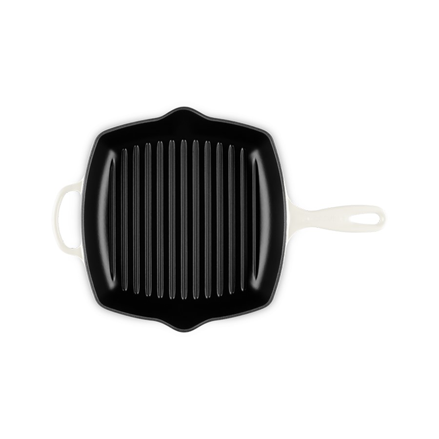 additioanl image for  Le Creuset Square Grill Meringue 26 cm 