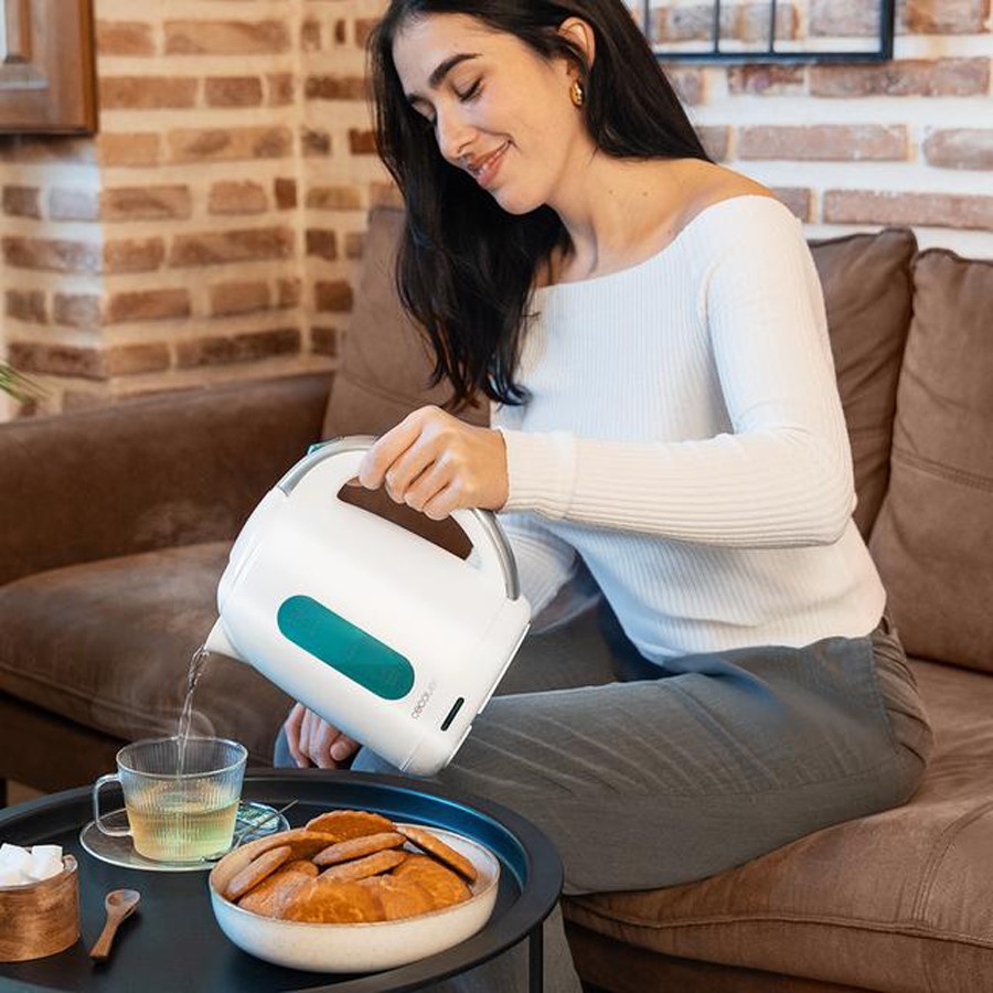 additioanl image for  Cecotec Kettle Thermosense White 1.7 L 