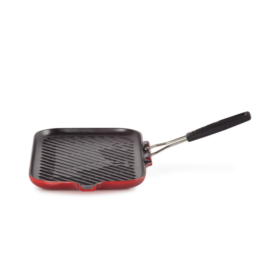 additioanl image for  Le Creuset Rect. Grill Cerise 36 cm 