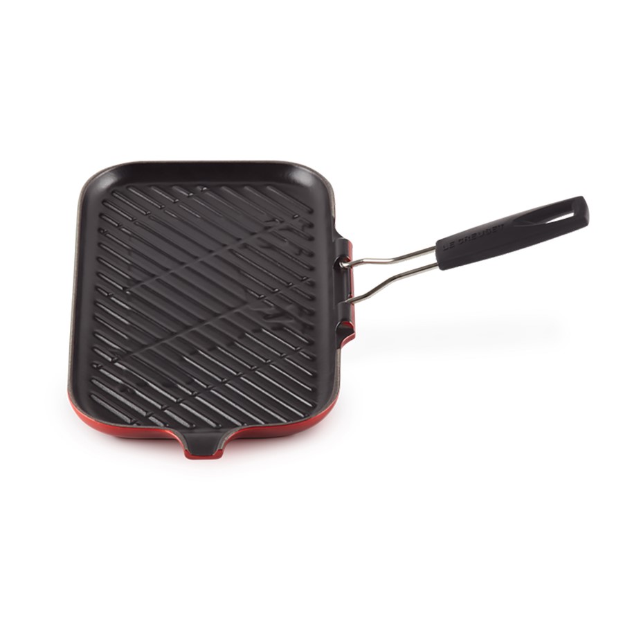 additioanl image for  Le Creuset Rect. Grill Cerise 36 cm 