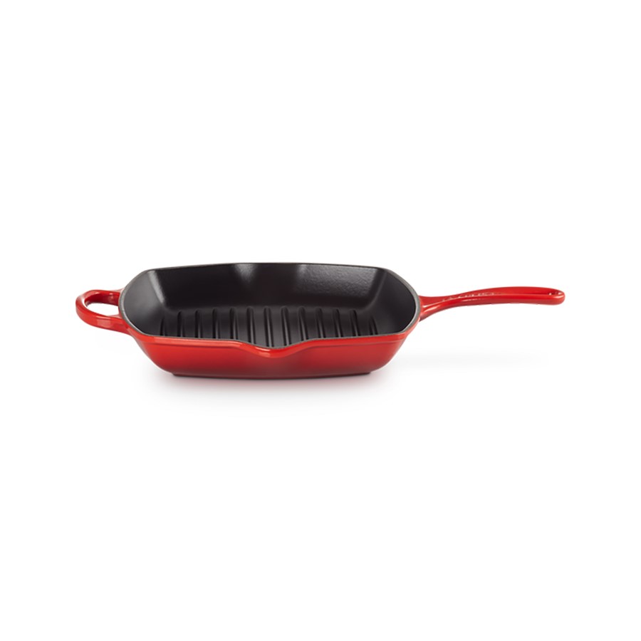 additioanl image for  Le Creuset Square Grill Cerise 26 cm 