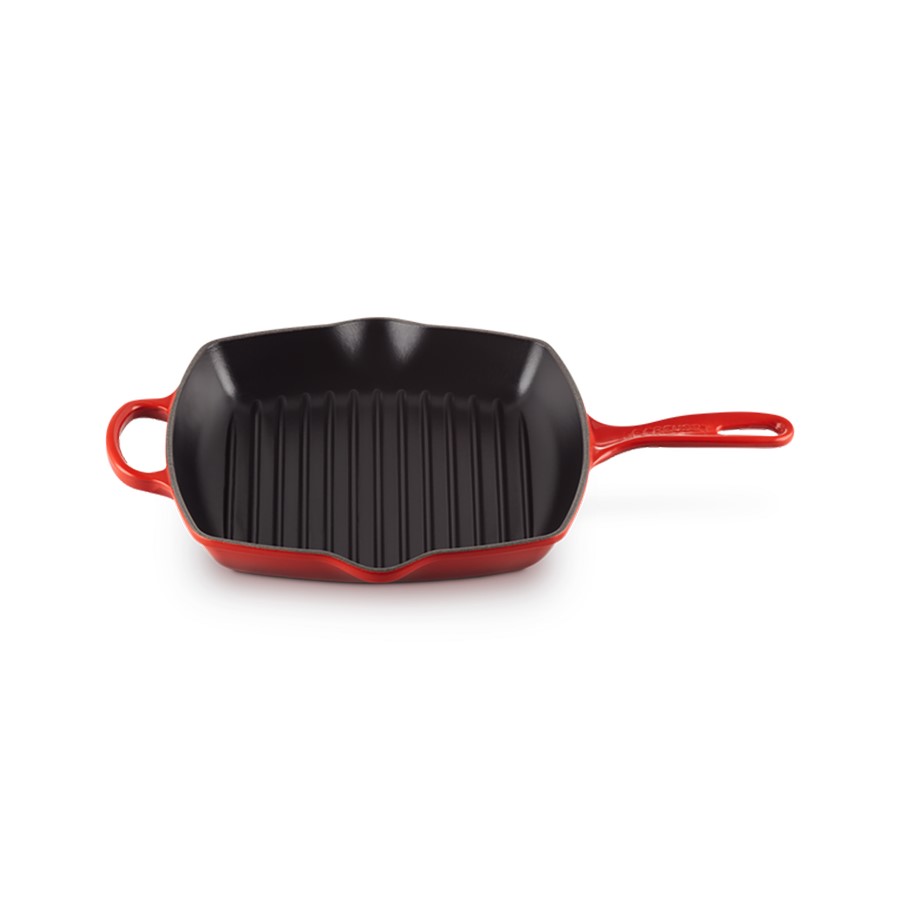 additioanl image for  Le Creuset Square Grill Cerise 26 cm 