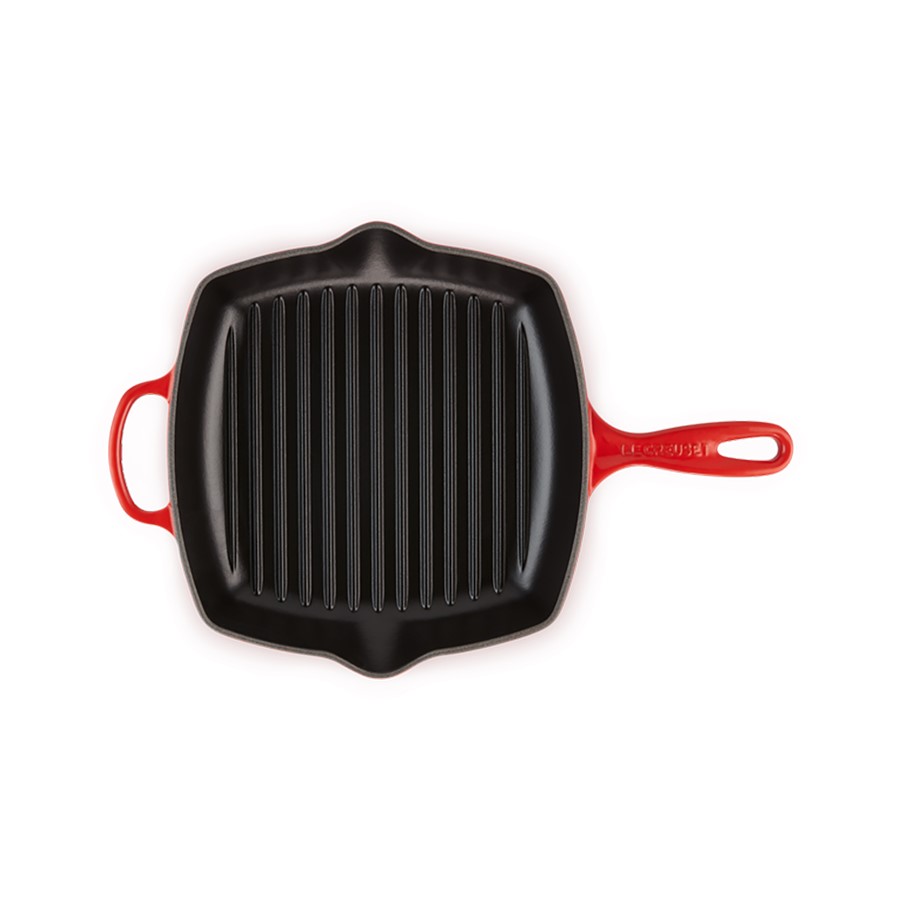 additioanl image for  Le Creuset Square Grill Cerise 26 cm 