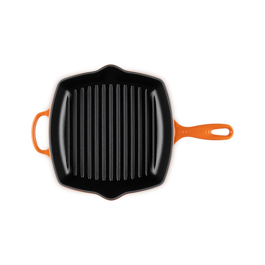 additioanl image for  Le Creuset Square Grill Flame 26 cm 