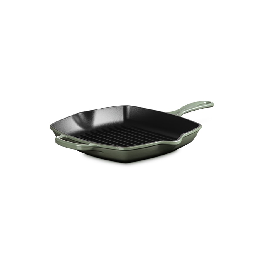 additioanl image for  Le Creuset Square Grill Thyme 26 cm 