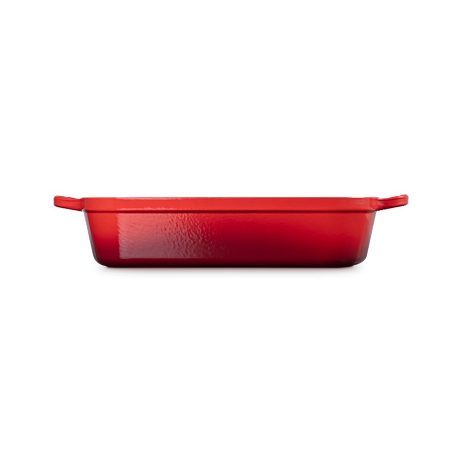 additioanl image for  Le Creuset Cast Iron Rect Roaster Cerise 