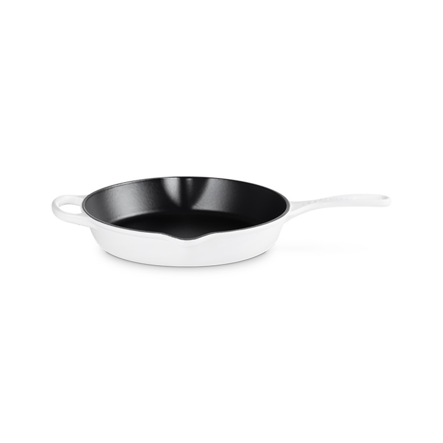 additioanl image for  Le Creuset Deep Rd. Skillet White 26 cm 