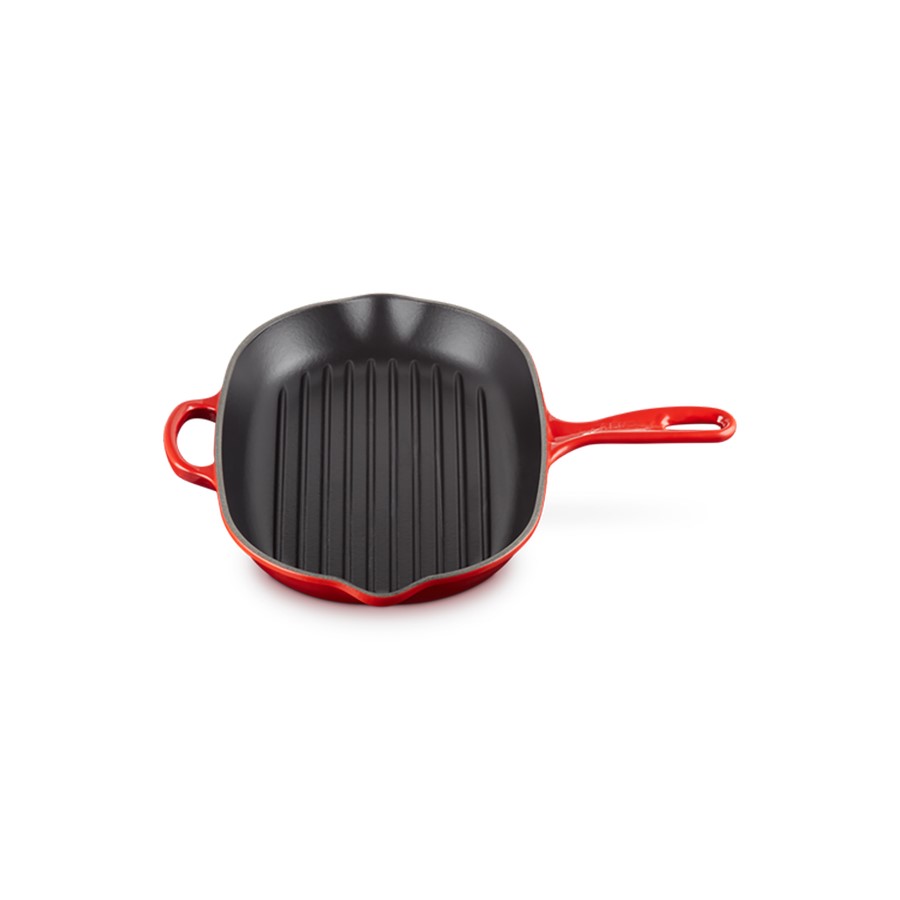 additioanl image for  Le Creuset Cast Iron Oval Skillet Cerise 
