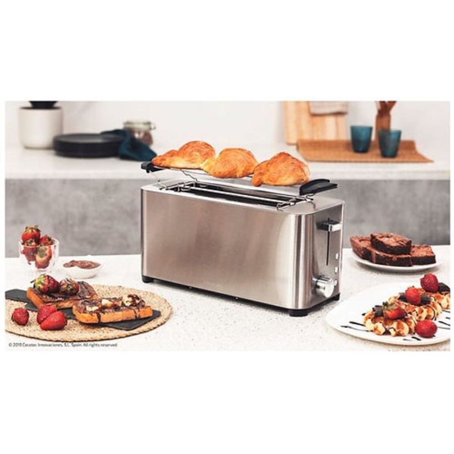 additioanl image for  Cecotec Toaster 2 Slots Long Slice S/S 