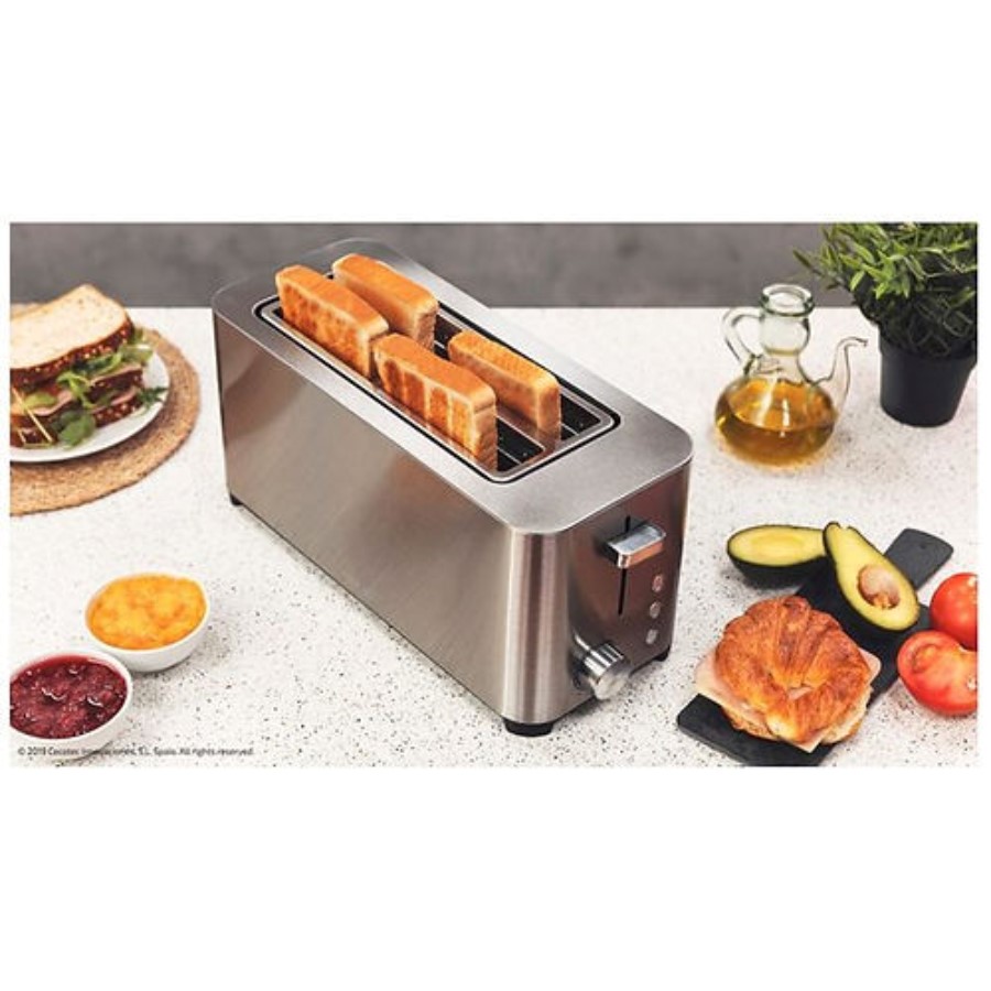 additioanl image for  Cecotec Toaster 2 Slots Long Slice S/S 