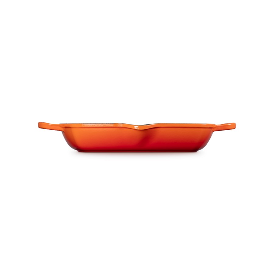 additioanl image for  Le Creuset Deep Square Grill Flame 30 cm 